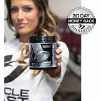 Muscle Feast Creapure Creatine Monohydrate Powder, Vegan Keto Friendly Gluten-Free Easy to Mix, Mass Gainer, Muscle Recovery Supplement and Best Creatine for Muscle Growth, Watermelon, 300g