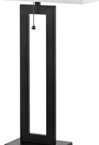 JONATHAN Y JYL1126C-SET2 Sabrina 28.5" Vintage Industrial Iron LED Table Lamp with Pull-Chain and USB Charging Port Mid-Century, Minimalist Bedside Desk Nightstand Lamp, Black (Set of 2)