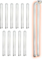 GoodBulb 31 Watt 1.63 Inch T8 Fluorescent U-Bend Light Bulb | 5000K Daylight White Light Medium Bi-Pin Base | High Output 1963 Lumens | 31W 10000 Life Hours 80 CRI | Pack of 12 Bulbs