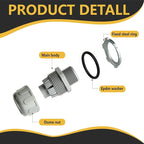 Conduit Connectors, 3/4 Inch Liquid Tight Connector NPT Non-Metallic for PVC Electrical Flexible Conduit Fittings, 180 Degree Straight, UL Listed for Home Outdoor Tubes Tools, Grey (60-Pack)