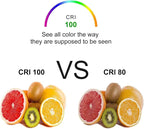 Vinaco Halogen GU10+C 120V 50W Long Lasting, Candle Warmer lamp Bulb 50 watt Warm White 2800K, Dimmable 50watt MR16 with Glass Cover for Track Lighting, Range Hood, Pack of 6