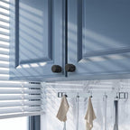 Amerdeco 30 Pack Matte Black Knurled Cabinet Knobs Kitchen Cabinet Pulls for Drawer Dresser, Cupboard and Wardrobe ZH0031