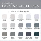 AMY HOWARD AT HOME Chalk-Based One Step Paint for Furniture, Cabinetry, Decor, Finish, and More | No Stripping, Sanding, or Priming | Light Base | 16 Ounce | Atelier