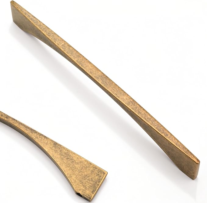 Asidrama 10 Pack 7.5 Inch(192mm) Antique Brass Kitchen Cabinet Handles, Cabinet Pulls Kitchen Cabinet Hardware for Cupboard Drawer Pulls