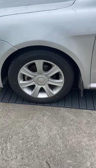 9 sq. ft Plastic Interlocking Deck Tiles, 9 Pack Patio Deck Tiles, 12"x12" Waterproof Outdoor Flooring All Weather Use, Patio Floor Decking for Porch Poolside Balcony Backyard, Grey