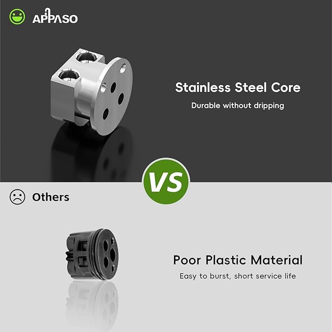 APPASO Touchless Kitchen Faucet with Soap Dispenser, Motion Sensor Activated Hands-Free Automatic Faucet with Pull Down Sprayer, Smart Faucets for Kitchen Sink Brushed Nickel (Battery-Powered)