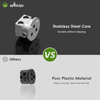 APPASO Touchless Kitchen Faucet with Soap Dispenser, Motion Sensor Activated Hands-Free Automatic Faucet with Pull Down Sprayer, Smart Faucets for Kitchen Sink Brushed Nickel (Battery-Powered)