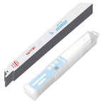 25 Pack 9 Inch 18 Tpi Reciprocating Saw Blades for Sheet Metal, Pipes, Nails Cutting, Profiles Cutting, Bi-Metal Sawzall Blades with 8% Cobalt for Longer Life and Faster Cutting Speed