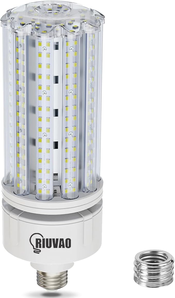LED Corn Light Bulb 100W Super Bright 15000Lm 5000k E26 /E39 Led Corn Bulb, 1000W Equivalent CFL Metal Halogen HID Led Bulb for Outdoor Indoor Area Garage Basement Warehouse
