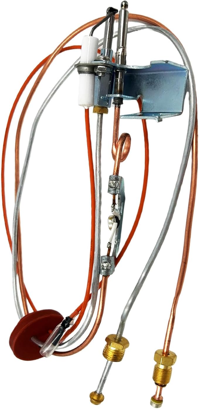 MENSI 9003542 Repair Parts 9003542 Pilot Assembly Replacement for Natural Gas Water Heater, Compatible with Reliance, A.O.Smith, Kenmore, State GS and GSX,Replaces 100109295,9003542005