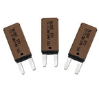 GLOSO E71 Mini ATM 7.5Amp Circuit Breakers Auto Reset (T1) - 3 Pack (7.5A)