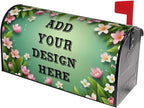 Custom Personalized Mailbox Covers Add Photo Picture Family Name House Address Text Magnetic Mail Cover for Home Garden Yard-3