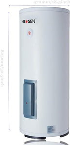 Electric Water Heater, Us Plug Point of Use Instant Hot Water Heater, Larger Storage, Indoor Endless Water Shower with Compact Design (100L)