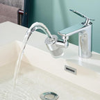 ATQ Water Filter for Sink Faucet with 3pcs Replacement Filters Reduce Chlorine, Lead, 720° Rotating, 2 Modes,Faucet Filter for Kitchen Sink, Pull Out Kitchen/Bathroom/RV Faucets (Aerator720)