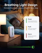 SITERWELL Plug in Carbon Monoxide Detector 10 Year Battery, CO Alarm Detector with Electrochemical Sensor and Sound Warning, AC Powered Portable Carbon Monoxide Detector for Home Office Travel,4-Pack