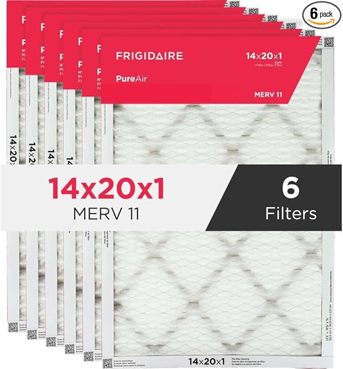 Frigidaire PureAir® 14x20x1 MERV 11 HVAC Air Filter - 6 PK