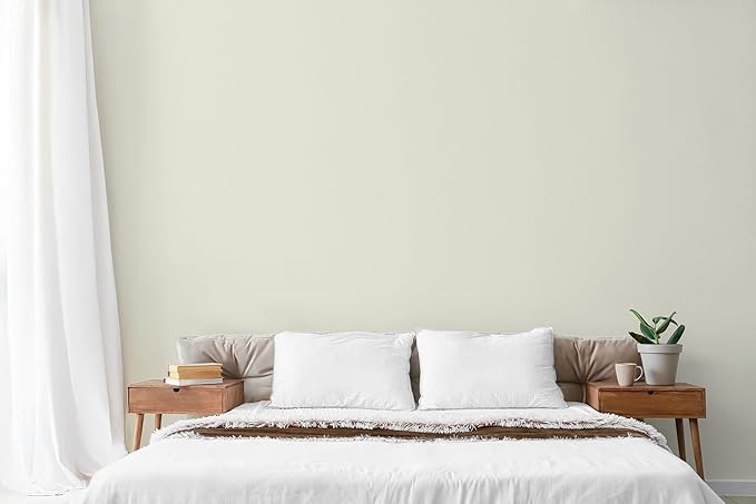 EVOLVE Paint & Primer: Environment-friendly, Eggshell with One-coat Coverage for Interior & Exterior surfaces (Alabaster White, 1-Gallon)