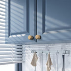 Amerdeco 10 Pack Champagne Bronze Black Knurled Cabinet Knobs Kitchen Cabinet Pulls for Drawer Dresser, Cupboard and Wardrobe ZH040