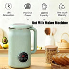 Nutripour - The 8-in-1 Multifunction Nut Milk Maker Machine, 40.32oz Nutmilk Maker Machine with 12 Blades, Automatic Soy Milk Maker for Homemade Oat, Soy, Juice with Delay Start/Self Cleaning