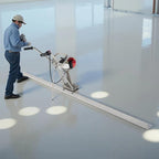 1.4HP Concrete Power Screed with 10ft Aluminum Boards, Vibrating Screed Concrete Tool 8000RPM with Adjustable armrests and brackets for Construction