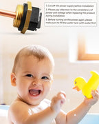 HE 55220 Water Heater Element, Fit for Eco Smart ECO POU 6 ECO 8 ECO 11 Tankless Electric Water Heater, Water Heating Element 5.5KW 220V or 6KW 240V, Screw-in 2Packs