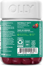OLLY Muscle Recovery Sleep Gummies, Sleep and Sore Muscle Support, 3mg Melatonin, Tart Cherry, Vitamin D, Berry Flavor - 40 Count