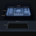 Empava 30 Inch Built-in Gas Cooktop with 5 Sealed SABAF Burners, Stainless Steel Surface LPG/NG Convertible, Flame Failure Protection, Dishwasher Safe Grates, 30in