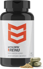 MTN OPS Renu Detox Cleanse, Full Body & Colon Cleanse Capsule Antioxidants Supplement, 30 Servings