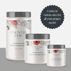 Country Chic All-in-One Chalk Paint for Furniture, Cabinets, Home Decor, Eco-Friendly, Matte Finish, Built-In Primer & Top Coat for Wood, Metal - No Wax Needed (Crinoline (Off White), Sample (4 oz)) -