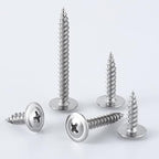 #8 Phillips Truss Head Wood Screws Stainless Steel 410 Quick Metal Self Tapping Assortment Kit
