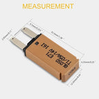GLOSO Circuit Breakers E71 Mini ATM 15Amp Auto Reset (T1) - 3 Pack (15A)