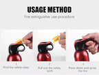 Portable Fire Extinguishers with water-based high-temperature resistance,Can Prevent Re-Ignition,Small and Easy to use，Fire Extinguishers for Car/House/Kitchen/Boat/business,620ml（2pack）