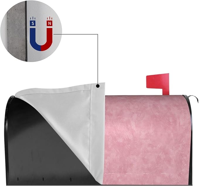 Custom Personalized Mailbox Covers Add Photo Picture Family Name House Address Text Magnetic Mail Cover for Home Garden Yard-21