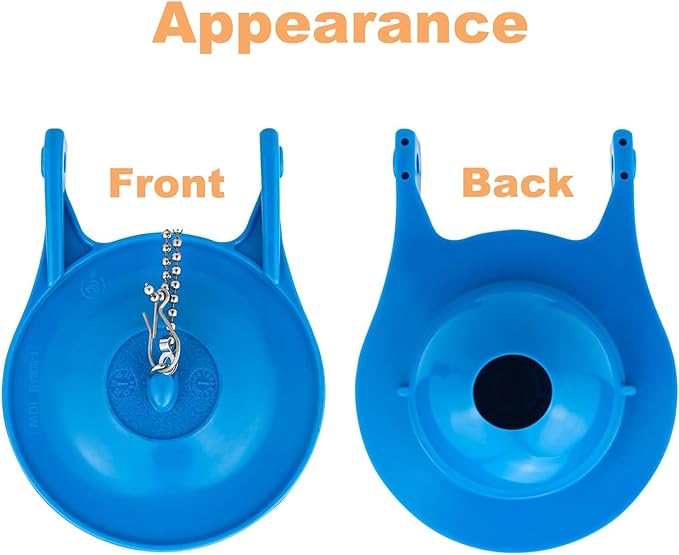 3-Inch Toilet Flappers Replacement Compatible with Gerber 99-788 Rubber Toilet Flapper Fits 3 Inch Toilet Flush Valve, Easy to Install, 3-Pack