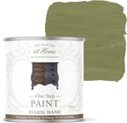 AMY HOWARD AT HOME Chalk-Based One Step Paint for Furniture, Cabinetry, Decor, Finish, and More | No Stripping, Sanding, or Priming | Dark Base | 32 Ounce | English Garden