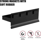 Mayouko Magnetic Tool Tray 12"x4.5"x1.25", Parts Organizer for Cabinets, Boxes, Chest, Garage Magnetic Side Toolbox Holder Shelf