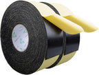 Foam Insulation Tape for Doors, Plumbing, HVAC, Windows, Pipes, Air Conditioning, Adhesive Seal Craft Tape (Craft Foam Tape - 66Ft x 1/8" x 2.8")