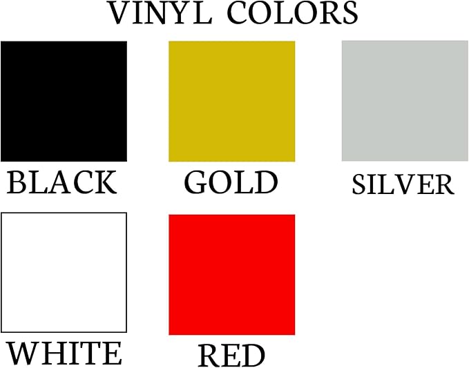 Mailbox Decals Personalized Address and Street Name Outdoor Stickers VWAQ-CMB1 (12 Inch X 6 Inch, Gold)