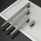 Asidrama 10 Pack 3.75 Inch(96mm) Brushed Black Nickel Kitchen Cabinet Handles, Cabinet Pulls Kitchen Cabinet Hardware for Cupboard Drawer Pulls