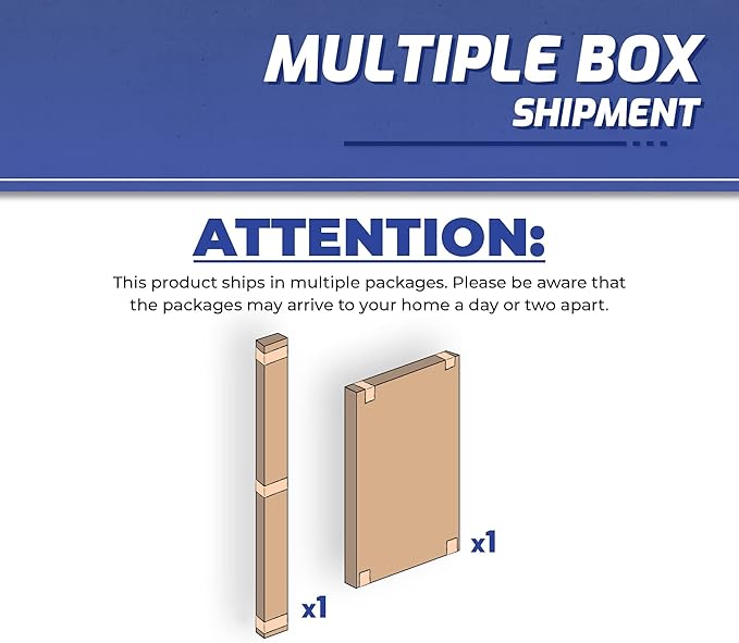 SafeRacks 3x8 Overhead Garage Storage Rack - 500 Pound Weight Capacity Height Adjustable Steel Ceiling-Mounted Rack with Accessories (Hammertone) (24"-45")