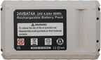 Replacement 4.0Ah 24V Lithium Battery for Snow Jo Sun Jo 24V Series Cordless Power Tools, Compatible with Snow Jo 24VBAT-LTX 24VBAT-LTW 24VBAT-LTE 24VBAT 24V-X2-SB18 24VBAT-XR