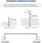 JOY DECOR Cabinet Pulls – 6-1/4 Inch Hole Center, Brushed Nickel, 20 Pack, Zinc Alloy Cabinet Handles for Drawers & Cupboard – Vintage Style Hardware for Kitchen, Bathroom, Dresser, Furniture Makeover