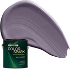 Rust-Oleum Color Spark Interior Paint and Primer in One, Semi-Gloss, Feather Duster, 1 Gallon