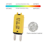 E73 ATM Manual Reset Fuse Low Profile Mini Blade Fuses 5A 6A 7.5A 10A 15A 20A 25A 30A for Boat Marine RV Car Truck DC 12V-28V UL-Rated
