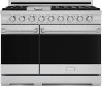 Gordon Ramsay by THOR Kitchen 48 Inch Professional Gas Range with Double Oven in Stainless Steel