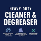 Bioesque Heavy Duty Multi-Surface Cleaner & Degreaser Concentrated Professional Formula, 32 Fl Oz (Pack of 12)