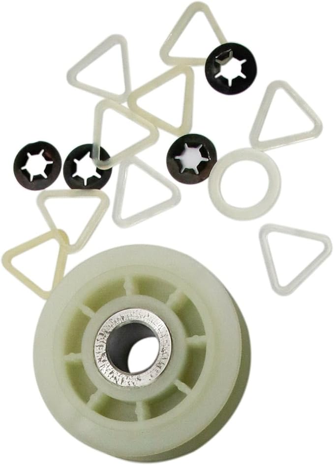 Dryer Repair Kit Drum Rollers Belt Idler Pulley Replace For Whirlpool WGD9200SQ1 WGD8600YW2 WGD8600YW3 WGD8600YW2 WGD8600YW3 WGD8620HC0 WGD8620HC1 WGD8620HW0 WGD8620HW1 WGD86HEBC0 WGD86HEBW0