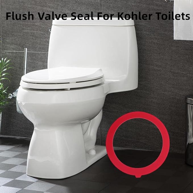 5 PACK Flush Valve Seal For Kohler Toilets, Replacement For K-GP1059291 Models By ADKUN,Compatible with K-4436 parts.Easy to Install and Uninstall