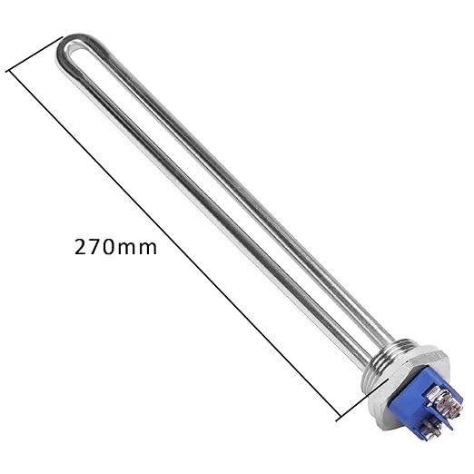 DERNORD 240V 2500W Water Heater Element Screw-in Heating Element High Watt Density
