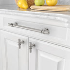 Asidrama 10 Pack 12.6 Inch(320mm) Brushed Satin Nickel Kitchen Cabinet Handles, Cabinet Pulls Kitchen Cabinet Hardware Cupboard Handles Drawer Pulls